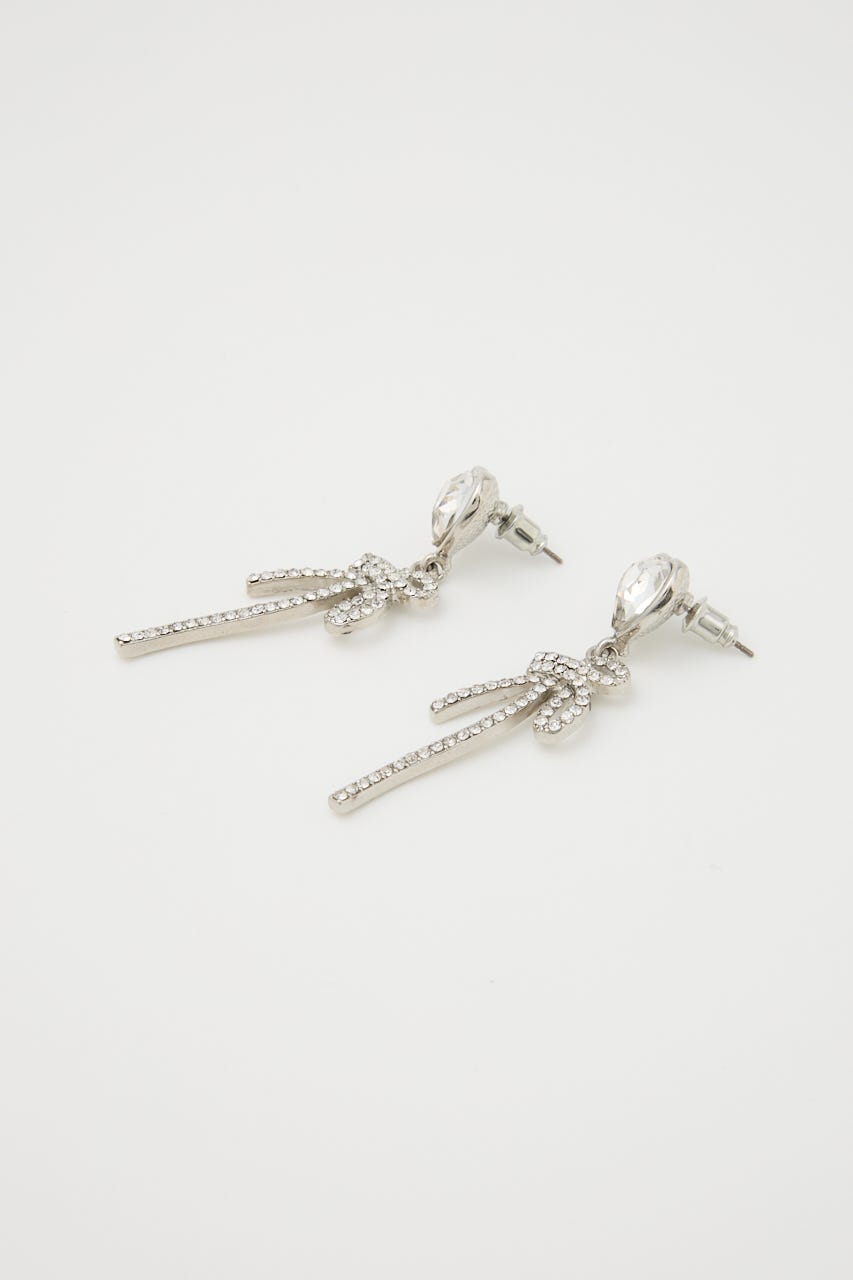 SLY | RHINESTONE HEART ピアス (ピアス・イヤリング ) |SHEL