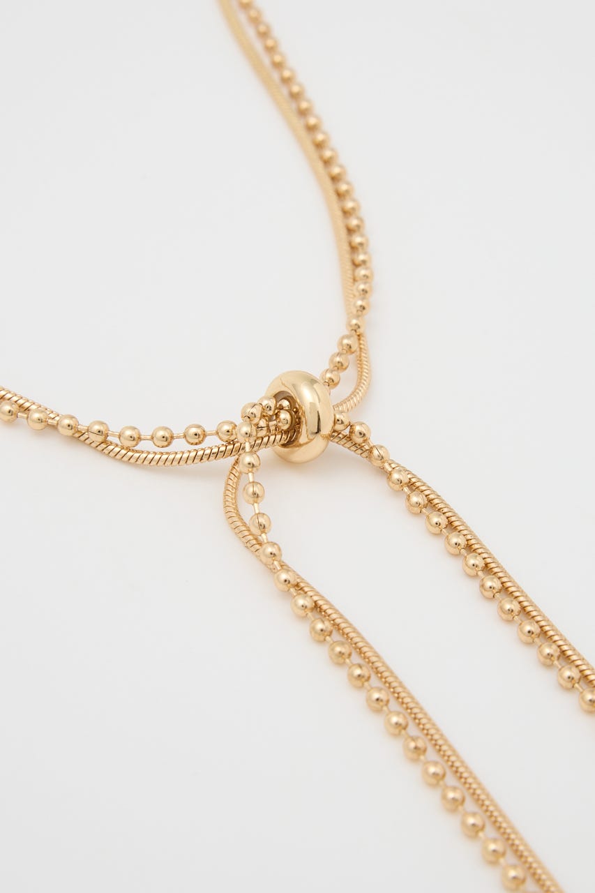 SLY | BALL CHAIN HEART MOTIF ネックレス (ネックレス ) |SHEL