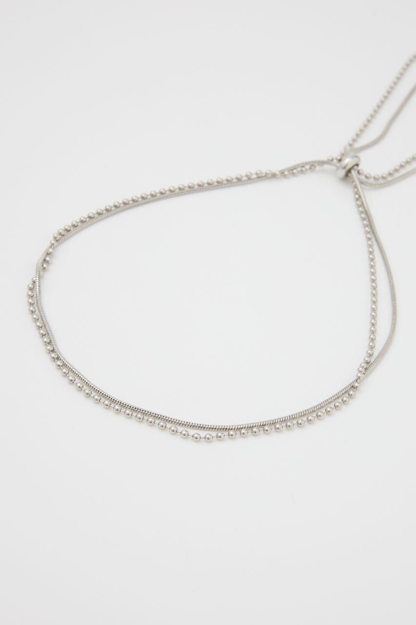 SLY | BALL CHAIN HEART MOTIF ネックレス (ネックレス ) |SHEL