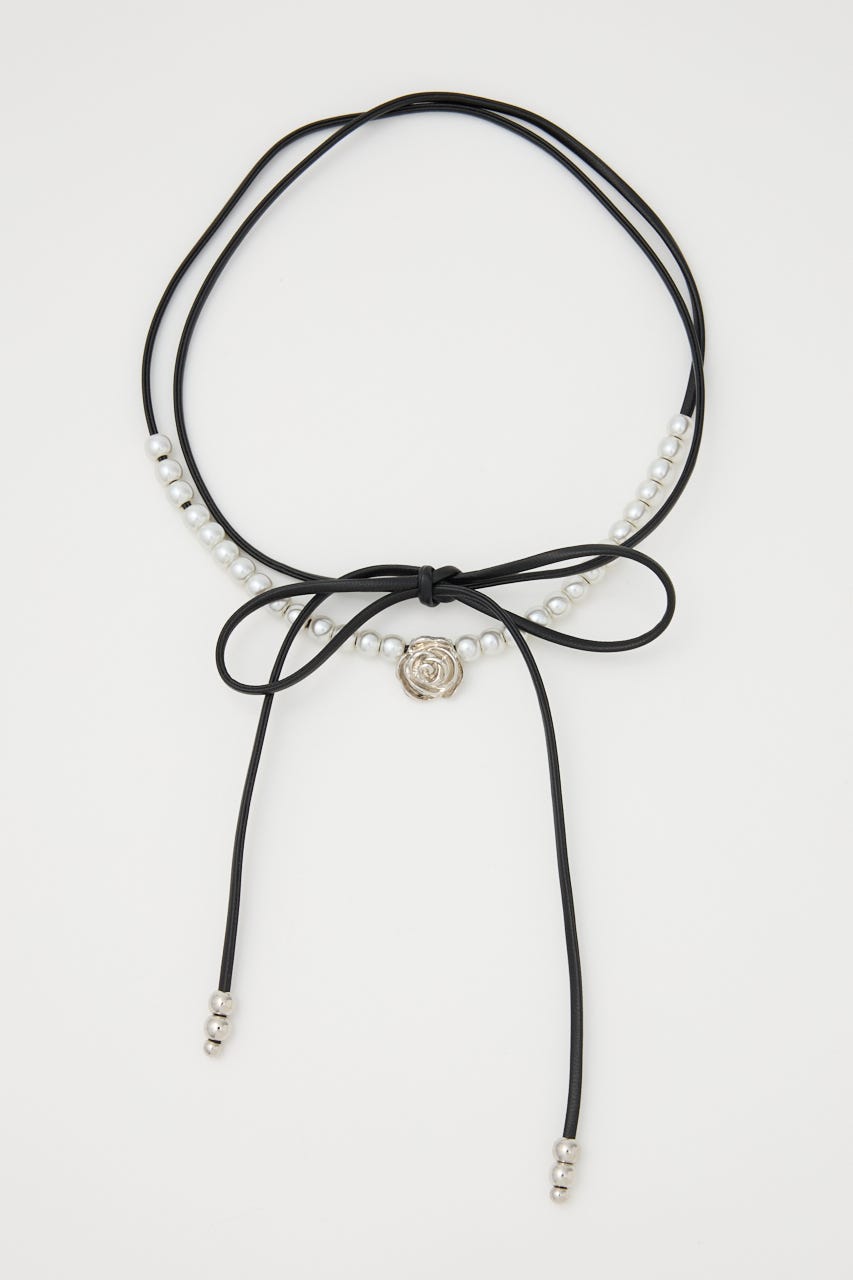 nullus チョーカー SLY | ROSE F／PEARL チョーカー (ネックレス ) |SHEL'TTER WEBSTORE
