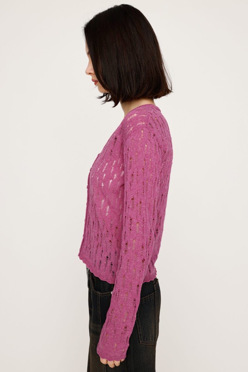 UNDERCOVER スカルローズ　カーディガン　超希少purple期 UNDERCOVER スカルローズ カーディガン 超希少purple期 - メルカリ