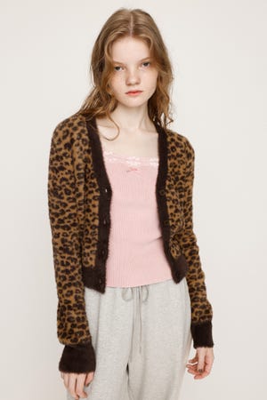 SLY 【LIMITED ITEM】SHAGGY LOOSE カーディガン 限定 SLY | 【LIMITED ITEM】SHAGGY LOOSE カーディガン