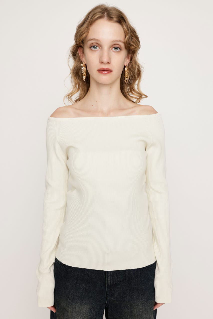 HG OFFSHOULDER トップス IVOY FREE