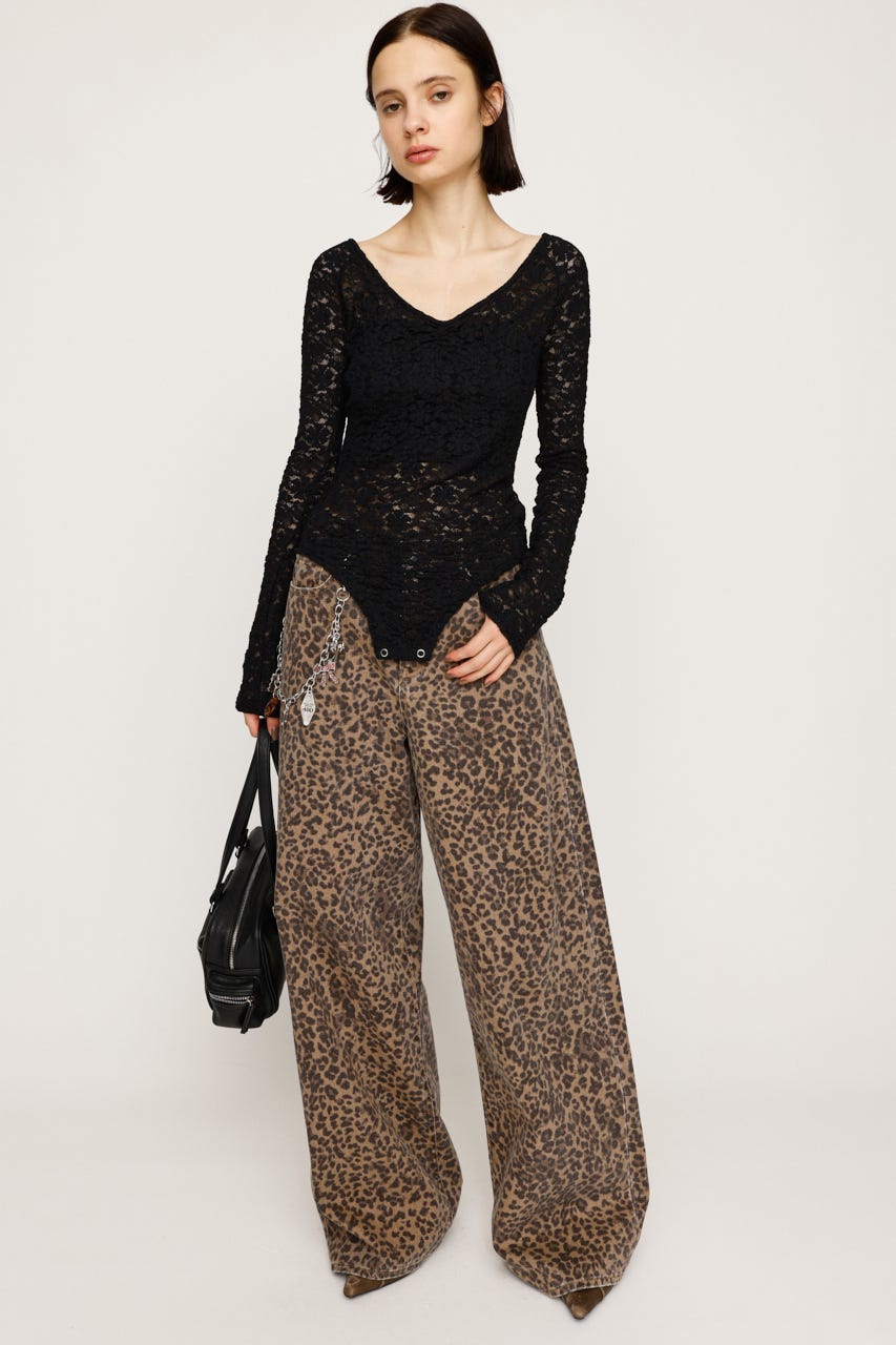 SLY | LACE BODY SUITS (Tシャツ・カットソー(長袖) ) |SHEL