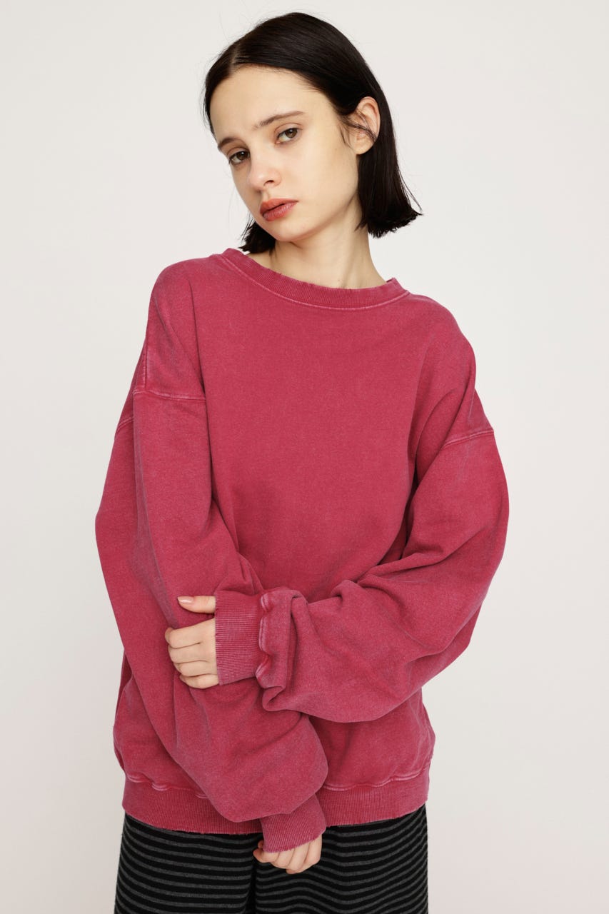 SLY | AUTHENTIC OVER C／N SW トップス (Tシャツ・カットソー