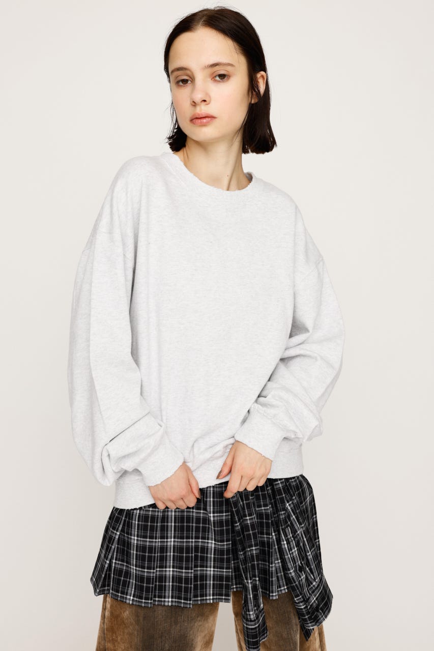 トップス S.cou SLY | AUTHENTIC OVER C／N SW トップス (Tシャツ・カットソー