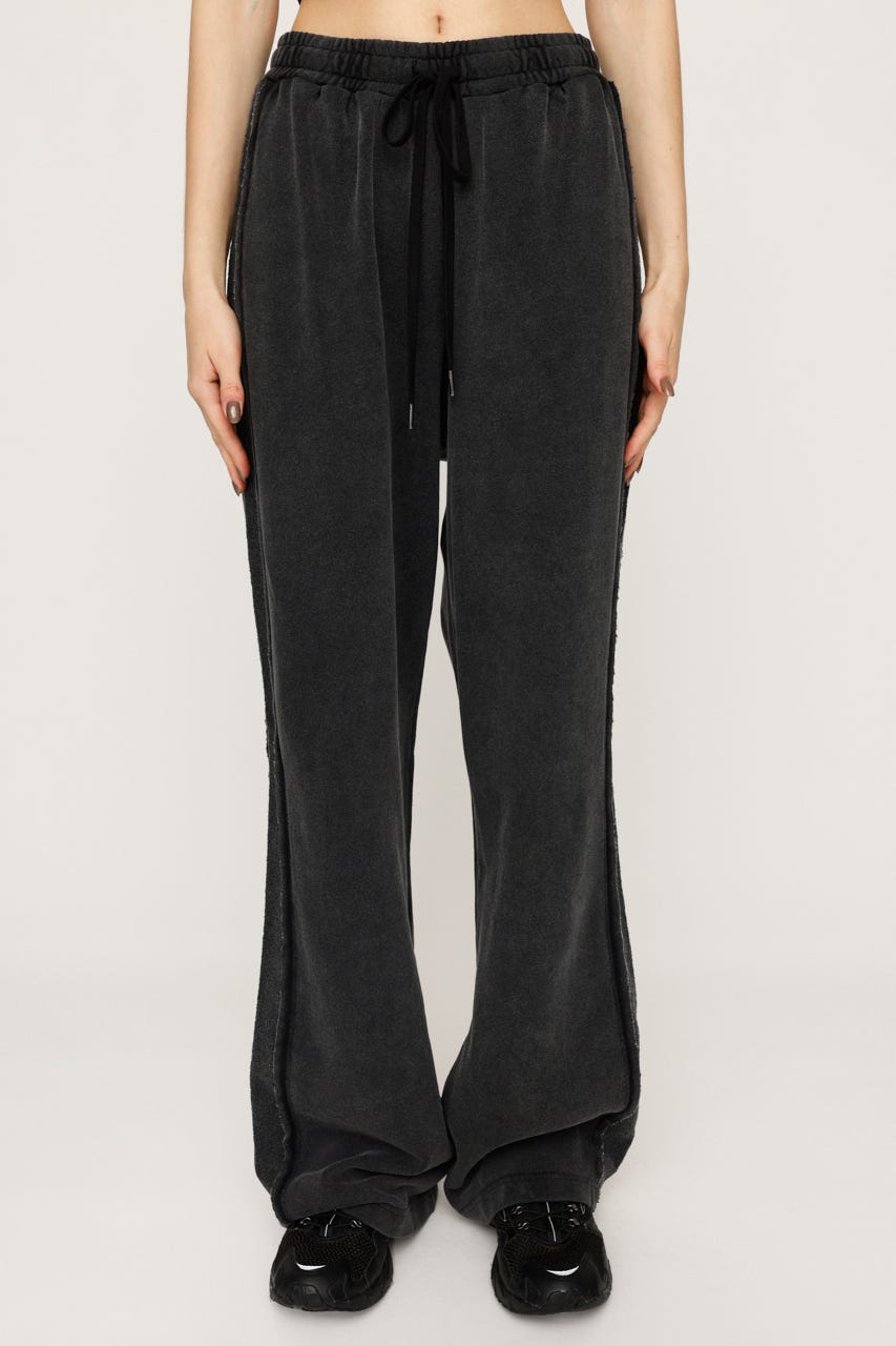 タイダイ　フリース　紫　itimi shury スウェット　パンツ　ganni タイダイ フリース 紫 itimi shury スウェット パンツ ganni