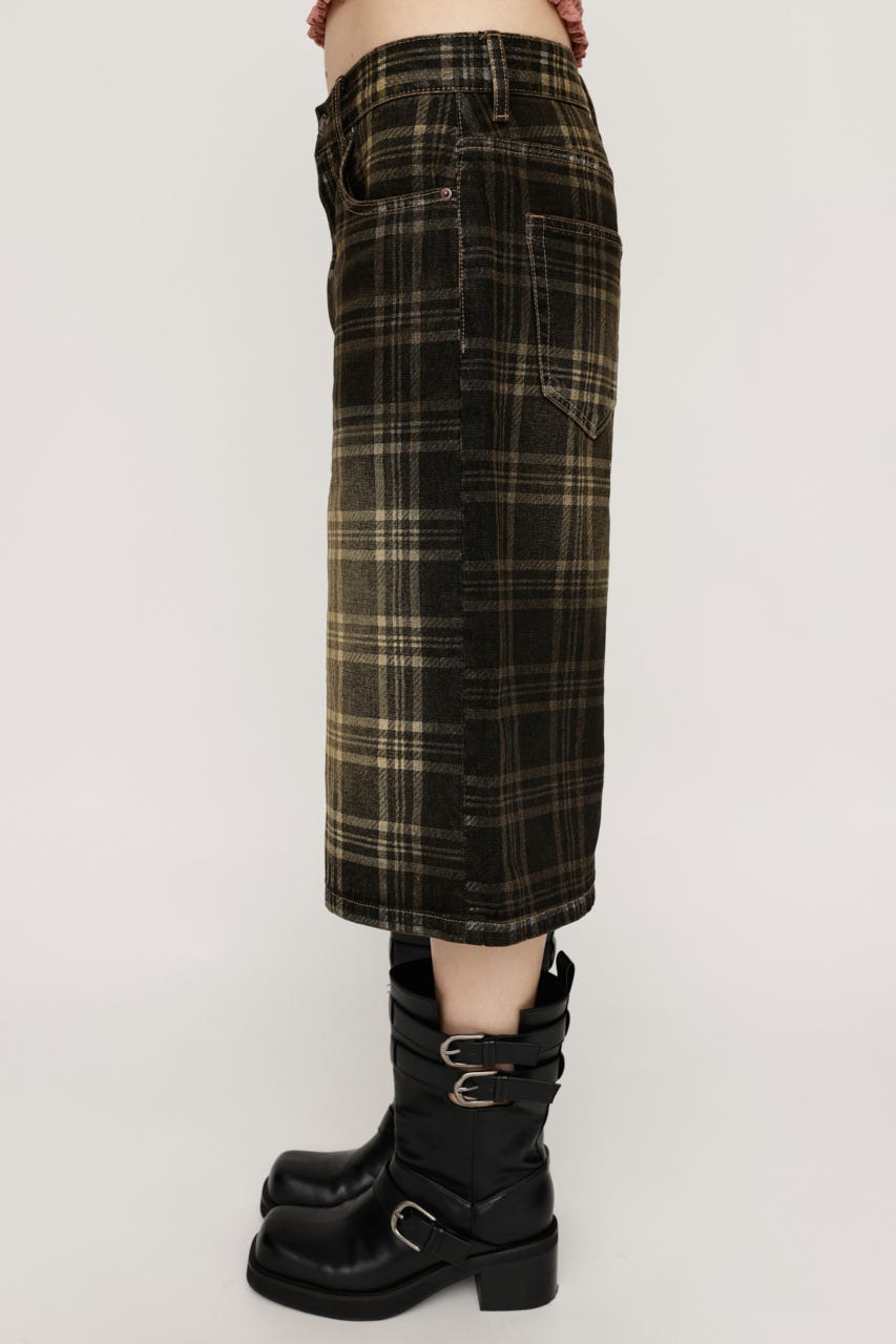 SLY BLEACH CHECK M/パンツ SLY | BLEACH CHECK M/パンツ (ショートパンツ ) |SHEL'TTER