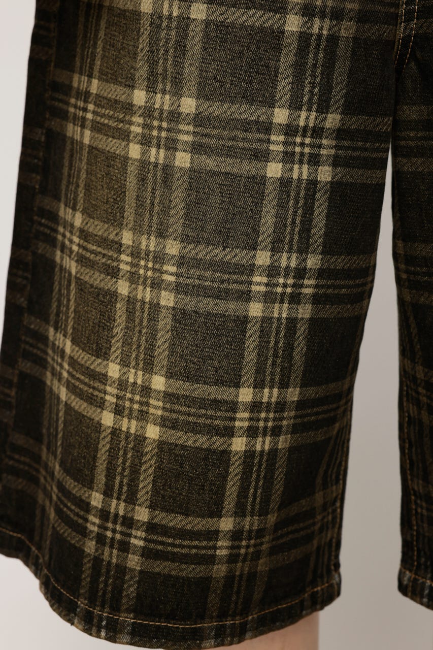 SLY | BLEACH CHECK M／パンツ (ショートパンツ ) |SHEL'TTER