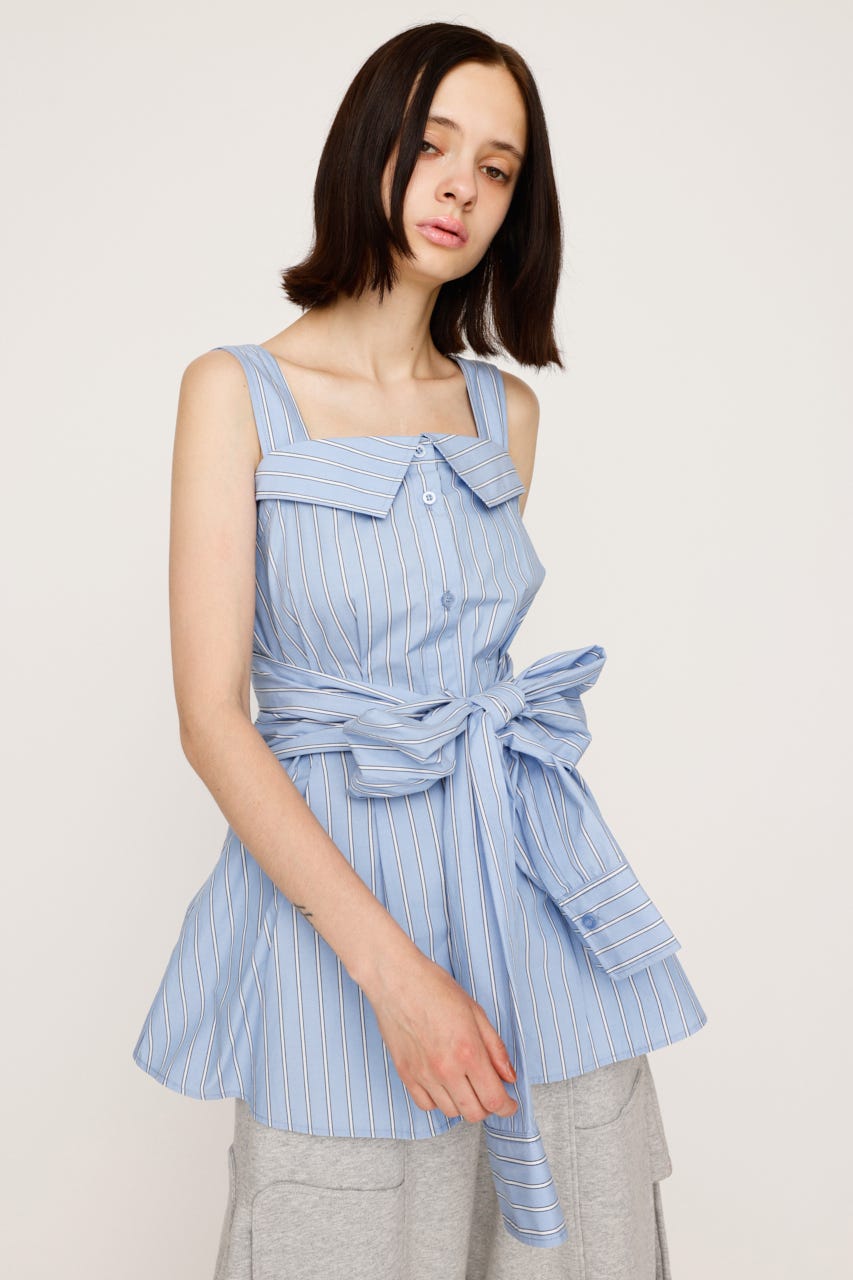 SLY | SHIRT DETAIL CAMI トップス (キャミソール ) |SHEL'TTER