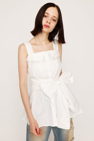 SLY ブラウス SLY | SHIRT DETAIL CAMI トップス (キャミソール ) |SHEL'TTER