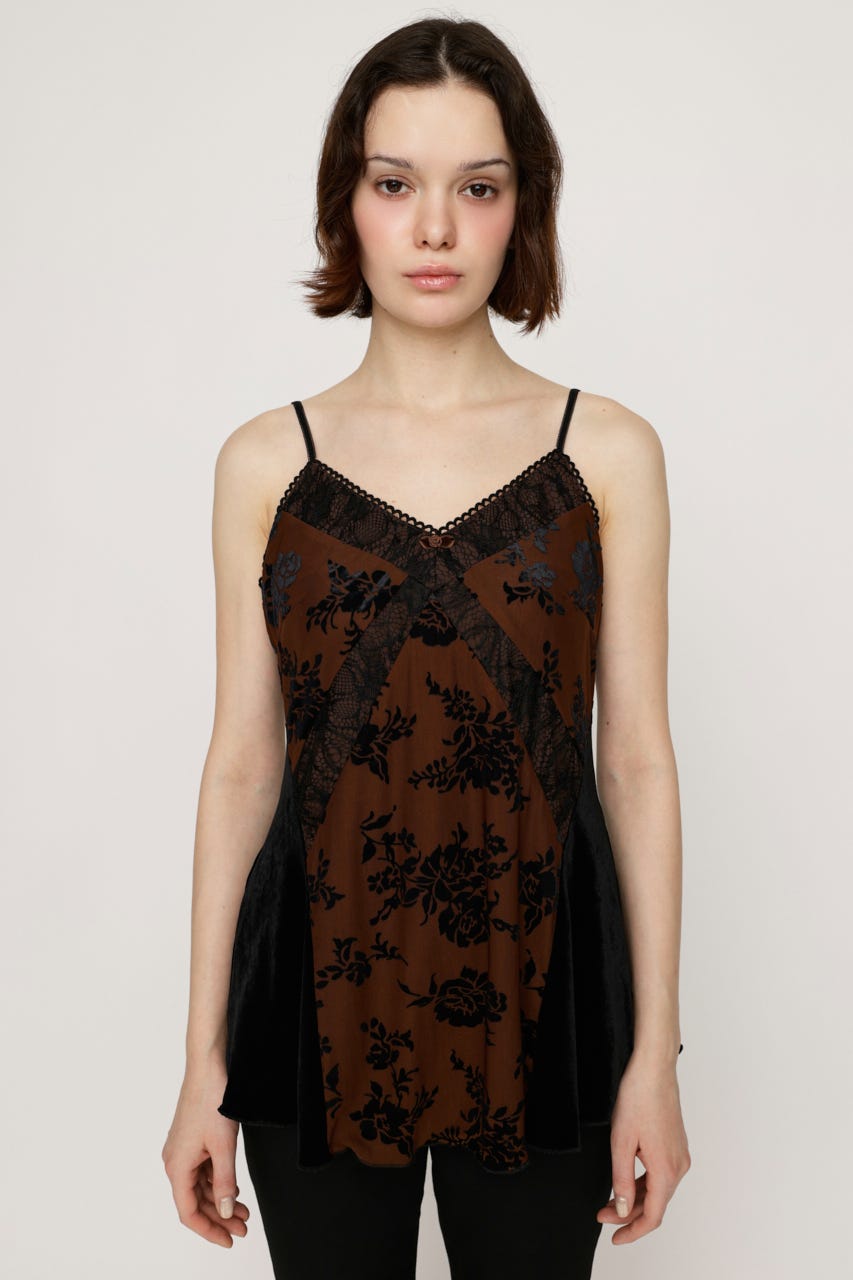 SLY | SHEER FLOWER キャミソール (キャミソール ) |SHEL'TTER