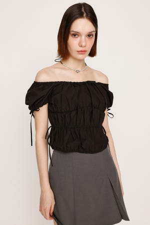スライ　GATHER RIBBON ブラウス GATHER RIBBON ブラウス(506376880) | スライ(SLY) - d fashion