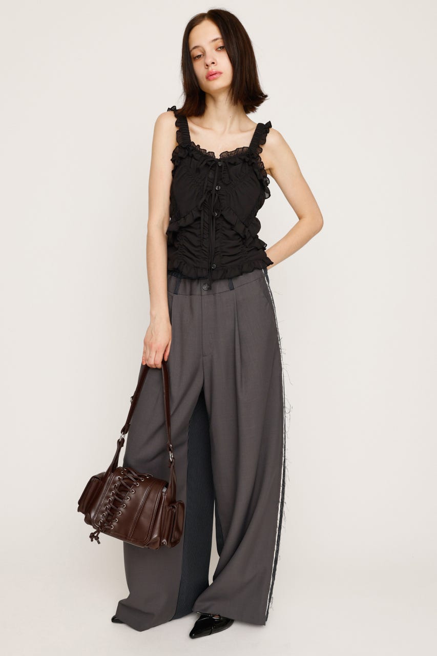 SLY SHEER SQUEEZE CAMI トップス SLY | SHEER SQUEEZE CAMI トップス (キャミソール ) |SHEL'TTER