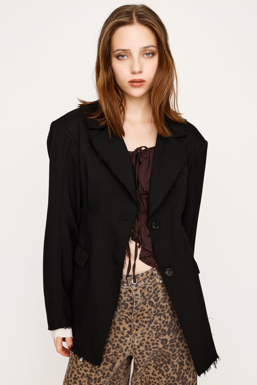 もっさん SLY | WAIST SHAPE CUT OUT ジャケット (ジャケット ) |SHEL