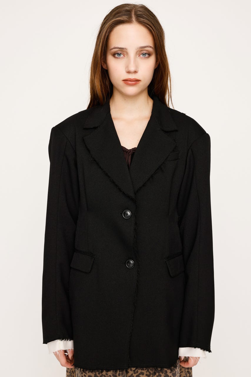 美品　定価¥52.800- CLLUNI デザインジップテイラージャケット 美品 定価¥52.800- CLLUNI デザインジップテイラージャケット 美