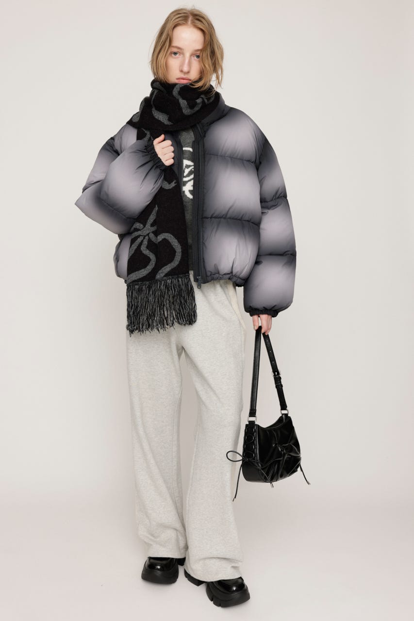 SLY | FADED PRINT PUFFER ジャケット (ジャケット ) |SHEL'TTER
