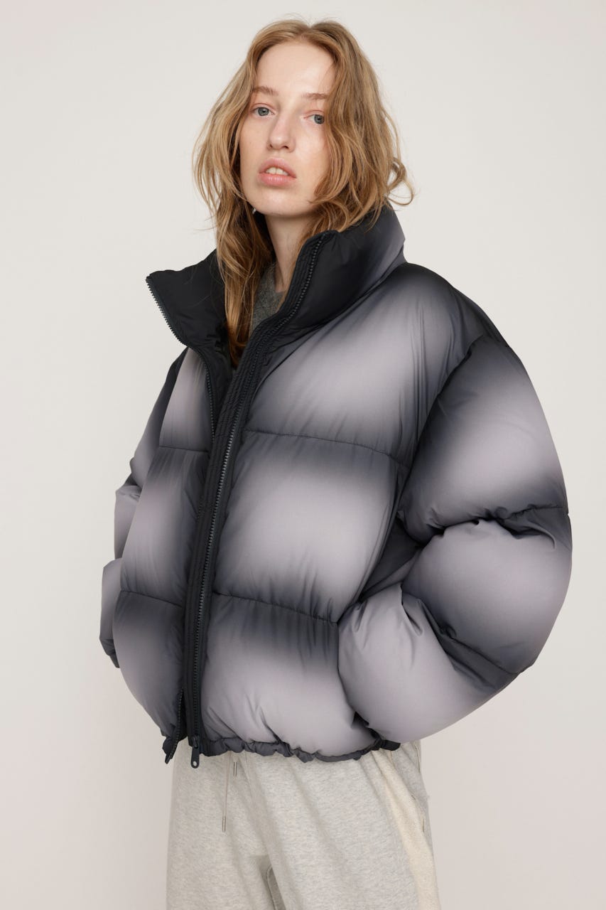 SLY | FADED PRINT PUFFER ジャケット (ジャケット ) |SHEL'TTER