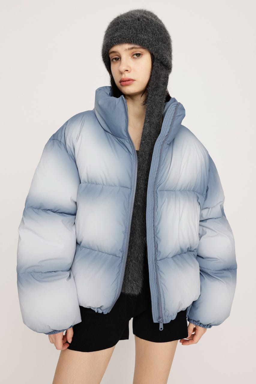 SC30様 SLY | FADED PRINT PUFFER ジャケット (ジャケット ) |SHEL'TTER