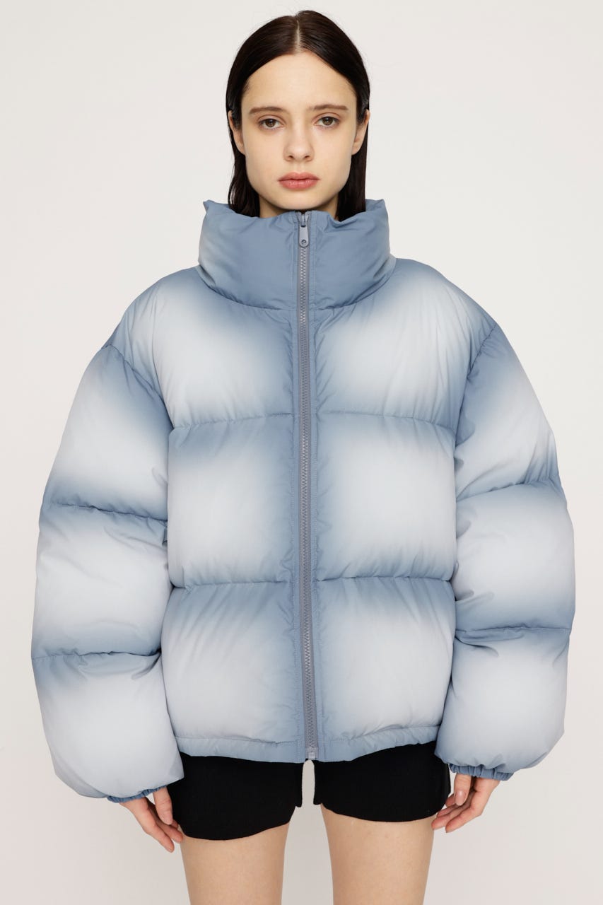 SLY | FADED PRINT PUFFER ジャケット (ジャケット ) |SHEL'TTER