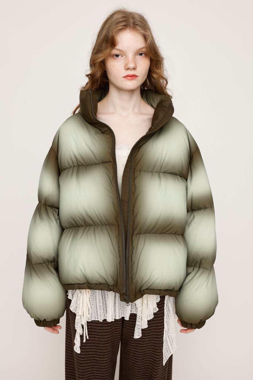 SLY | FADED PRINT PUFFER ジャケット (ジャケット ) |SHEL'TTER