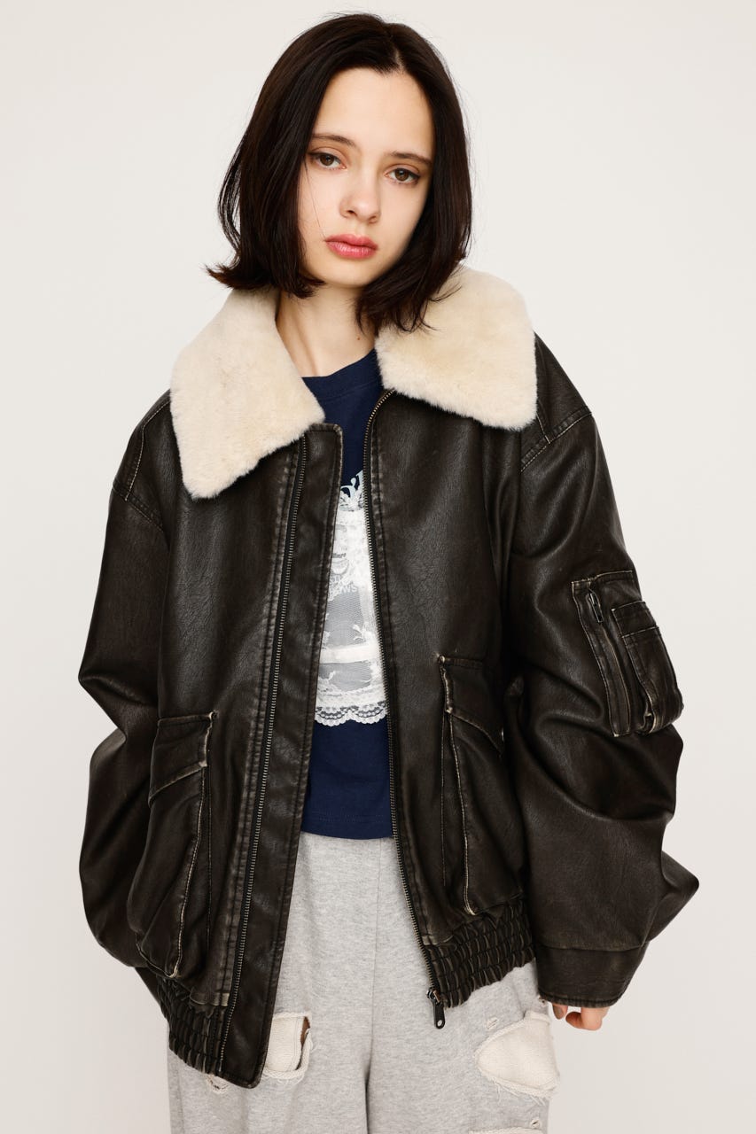 SLY | 【受注会特典対象アイテム】WASHED PUFFER ブルゾン