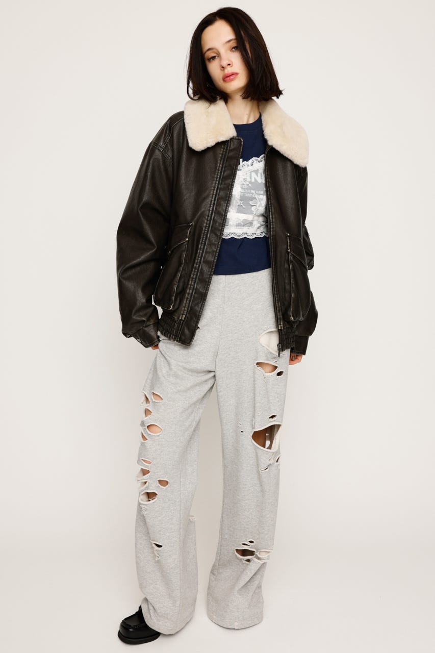 SLY | 【受注会特典対象アイテム】WASHED PUFFER ブルゾン