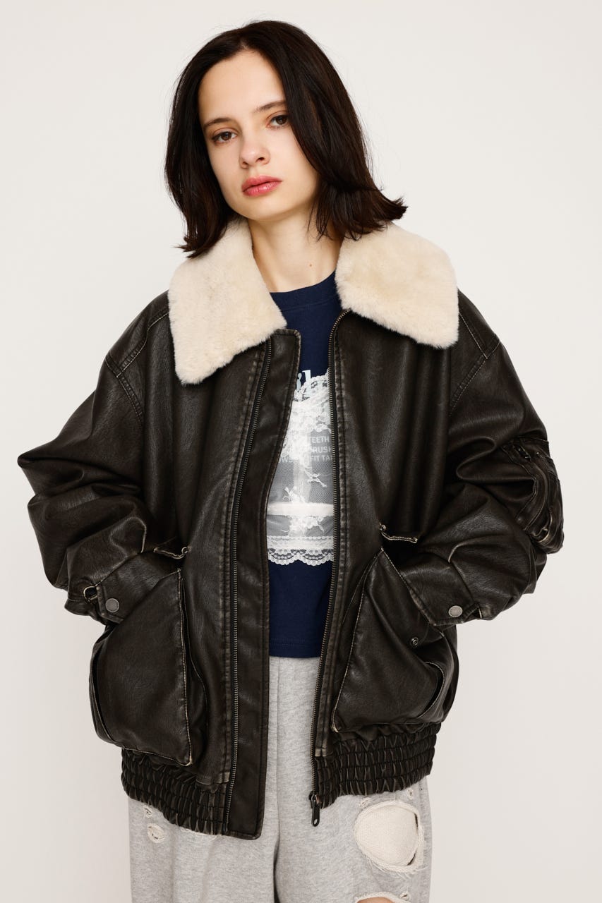 【完売品‼️】SLYヴィンテージブルゾン /FREE BLACK SLY | 【完売カラーの再販予約スタート！】WASHED PUFFER