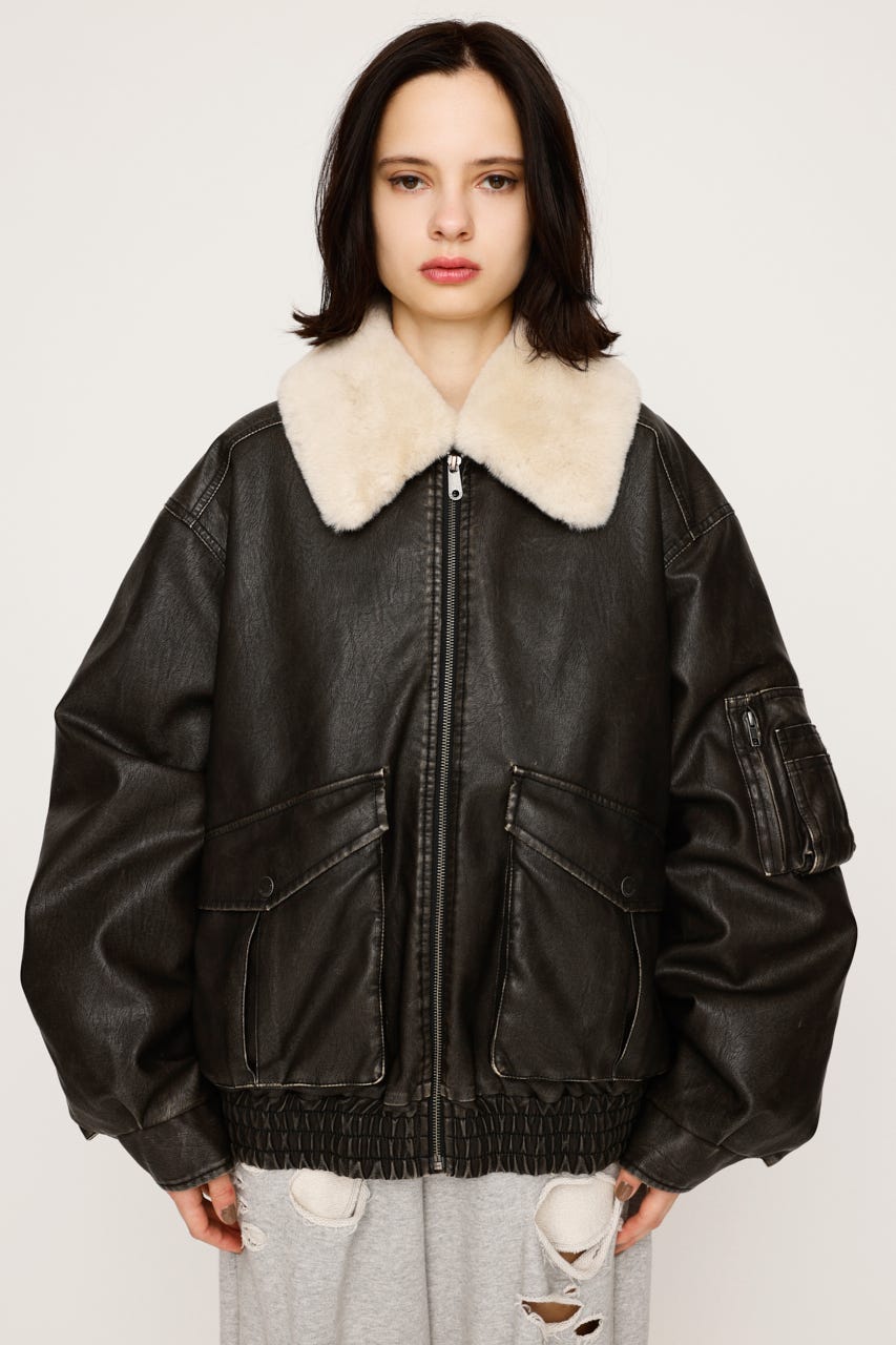 sly WASHED PUFFER ブルゾン SLY | 【完売カラーの再販予約スタート！】WASHED PUFFER ブルゾン