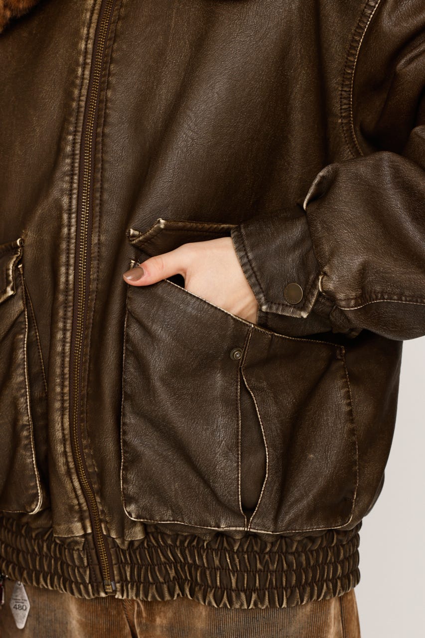SLY WASHED PUFFER ブルゾン SLY | 【完売カラーの再販予約スタート！】WASHED PUFFER