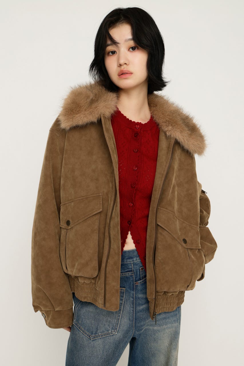 SLY ノベルティ付き　WASHED PUFFER ブルゾン　M/BLACK SLY | 【完売カラーの再販予約スタート！】WASHED PUFFER