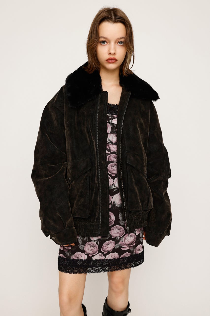 【完売品‼️】SLYヴィンテージブルゾン /FREE BLACK SLY | 【受注会特典対象アイテム】WASHED PUFFER ブルゾン
