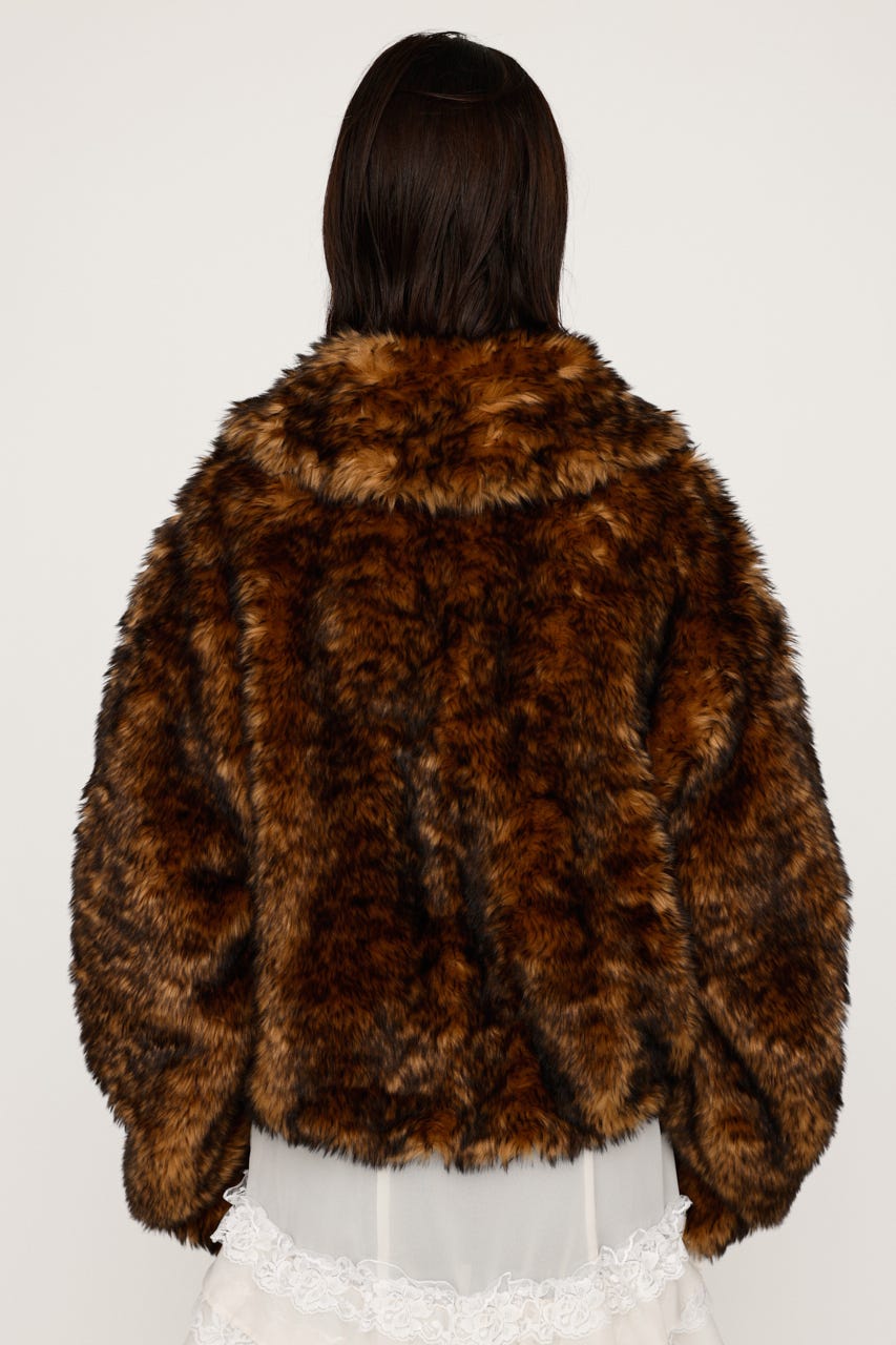 SLY | 【LIMITED ITEM】BIG COLLAR FUR S／コート (コート