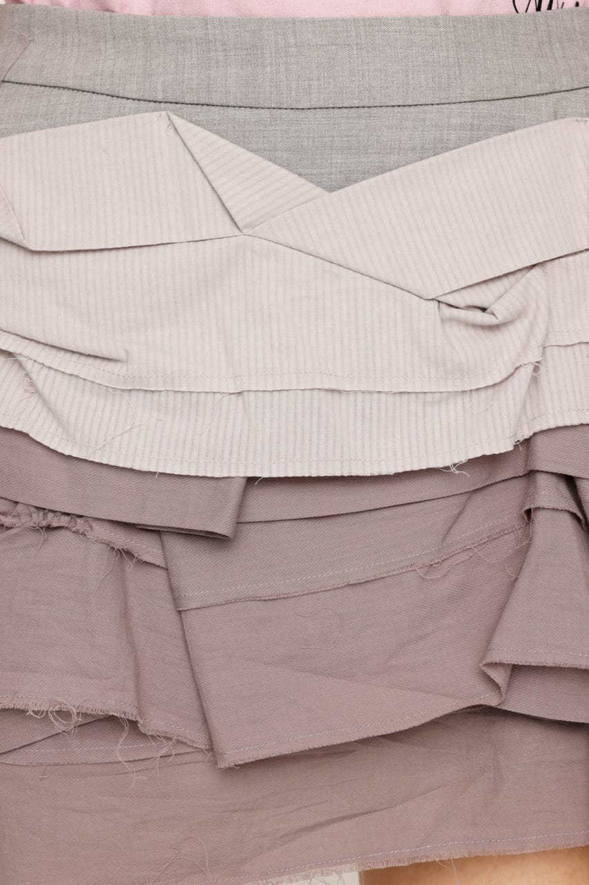 FRILL DRAPE スコート SLY | FRILL DRAPE スコート (スカート(ミニ) ) |SHEL'TTER WEBSTORE