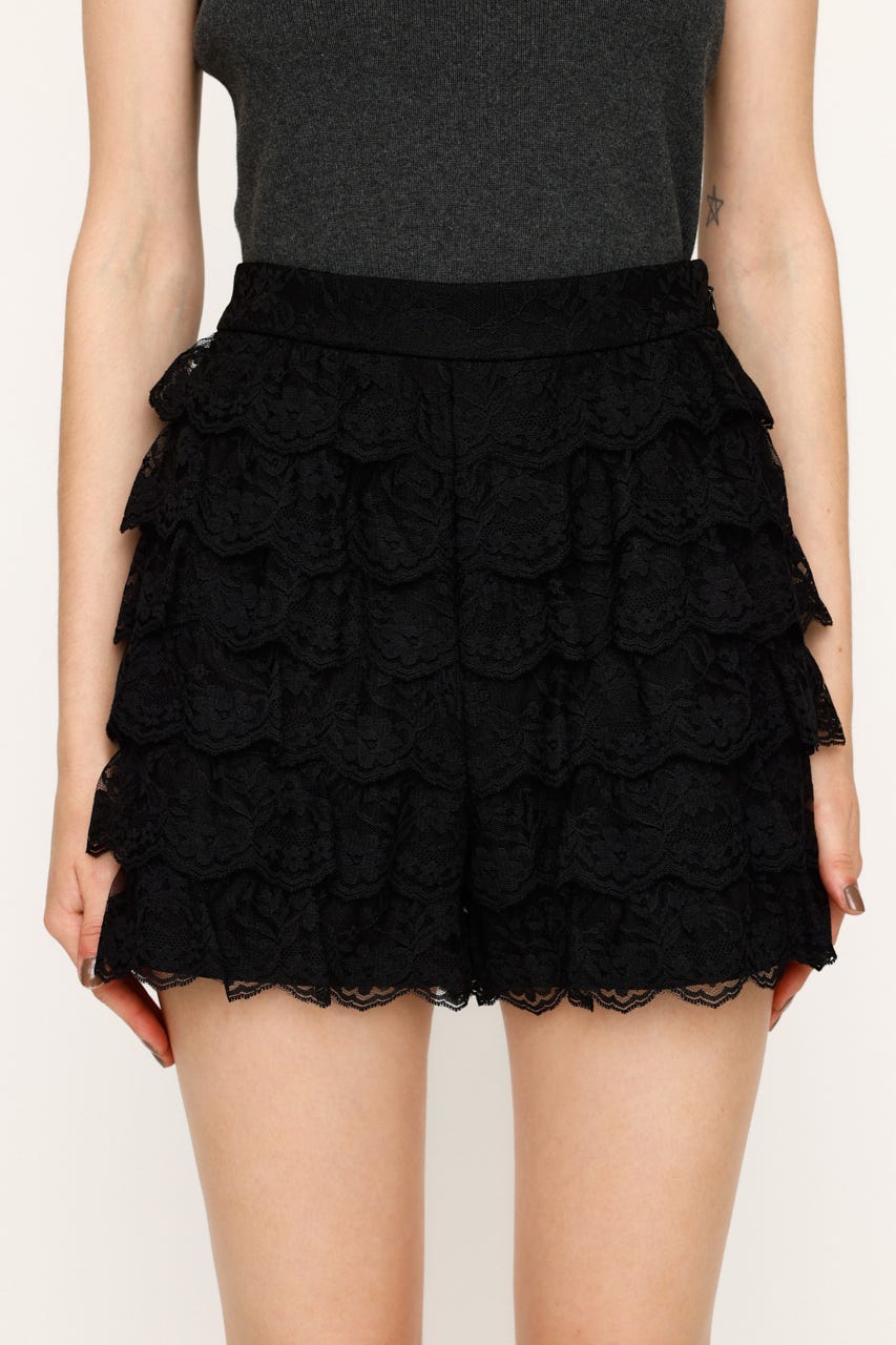 SLY | FRILL LACE ショートパンツ (ショートパンツ ) |SHEL'TTER