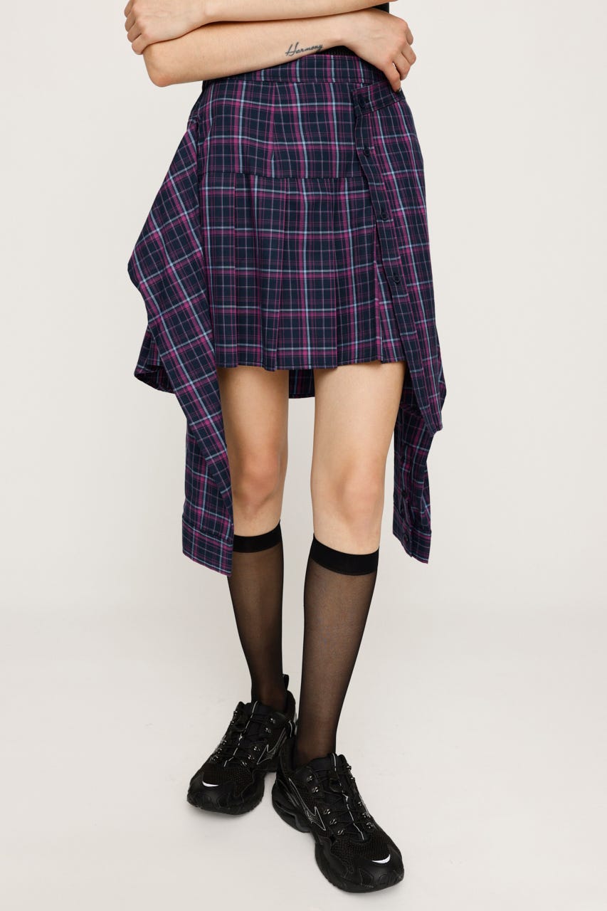 新品未使用タグ付☆SLY REMAKE LIKE LACE CHECK スカート SLY｜REMAKE LIKE LACE CHECK スカート | Rakuten Fashion(楽天