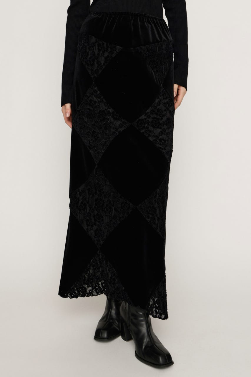 スカート Ronherman Silk Velour Skirt SLY | VELOUR ロングスカート (スカート(ロング) ) |SHEL'TTER WEBSTORE