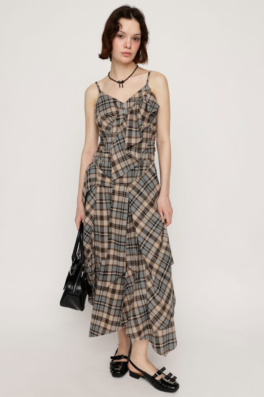 SLY | ASYMMETRY HEM CAMI ロングワンピース (ワンピース(ロング