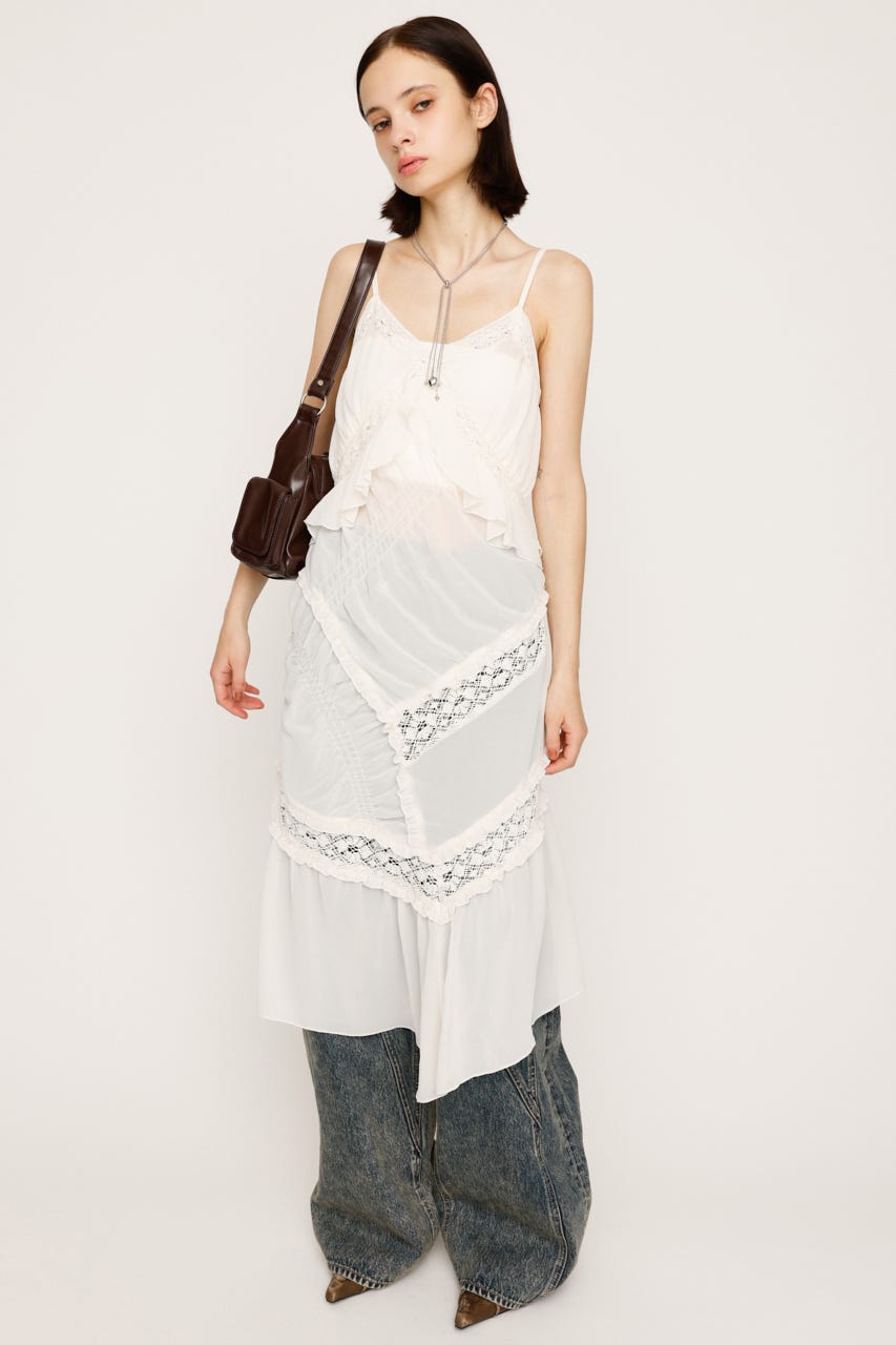 SLY | SHEER SQUEEZE CAMI ドレス (ワンピース(ロング） ) |SHEL