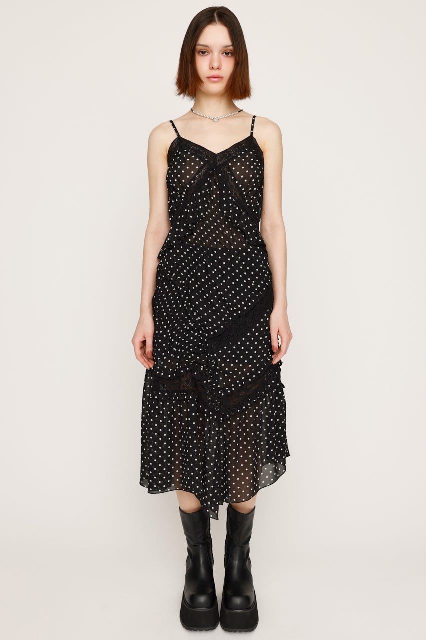 SLY | SHEER SQUEEZE CAMI ドレス (ワンピース(ロング） ) |SHEL