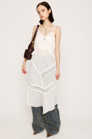新品タグ付き　SLY SHEER SQUEEZE CAMI SLY | SHEER SQUEEZE CAMI ドレス (ワンピース(ロング） ) |SHEL