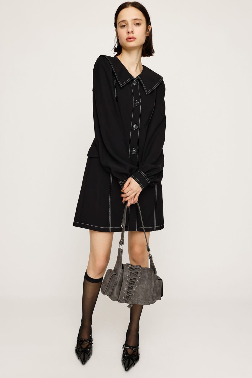 SLY | SAILOR COLLAR ショートワンピース (ワンピース(ミニ