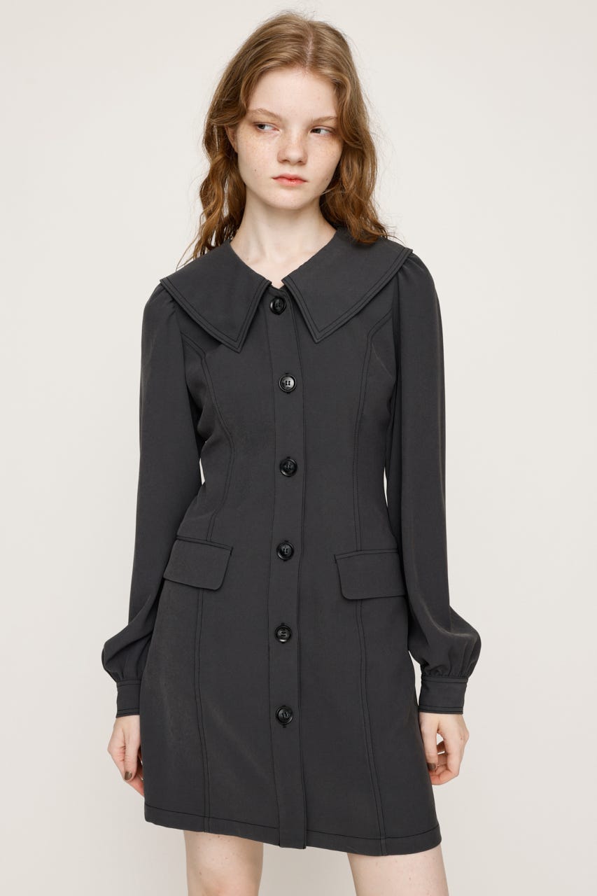 カントク　SAILOR DRESS スリーブ8セット SLY | SAILOR COLLAR ショートワンピース (ワンピース(ミニ