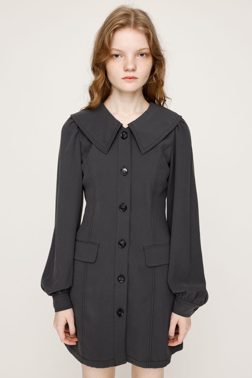 SLY | SAILOR COLLAR ショートワンピース (ワンピース(ミニ