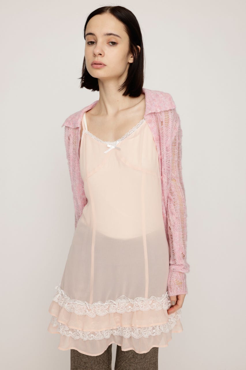 SLY | FRILL CAMI S／ドレス (ワンピース(ミニ・ミディアム