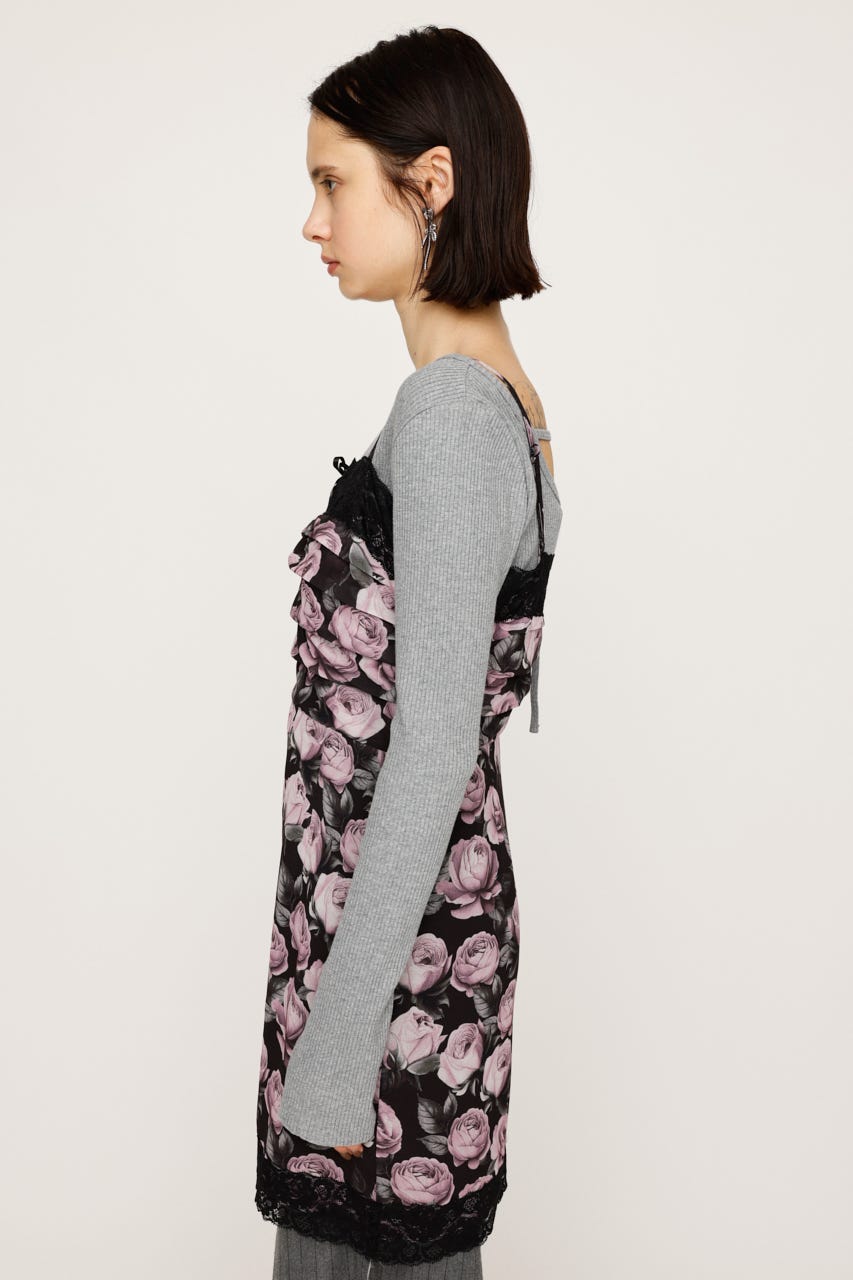 SLY | FLOWER LACE CAMI ショートワンピース (ワンピース(ミニ