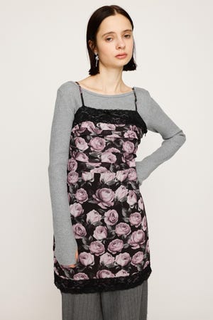 SLY | FLOWER LACE CAMI ショートワンピース (ワンピース(ミニ