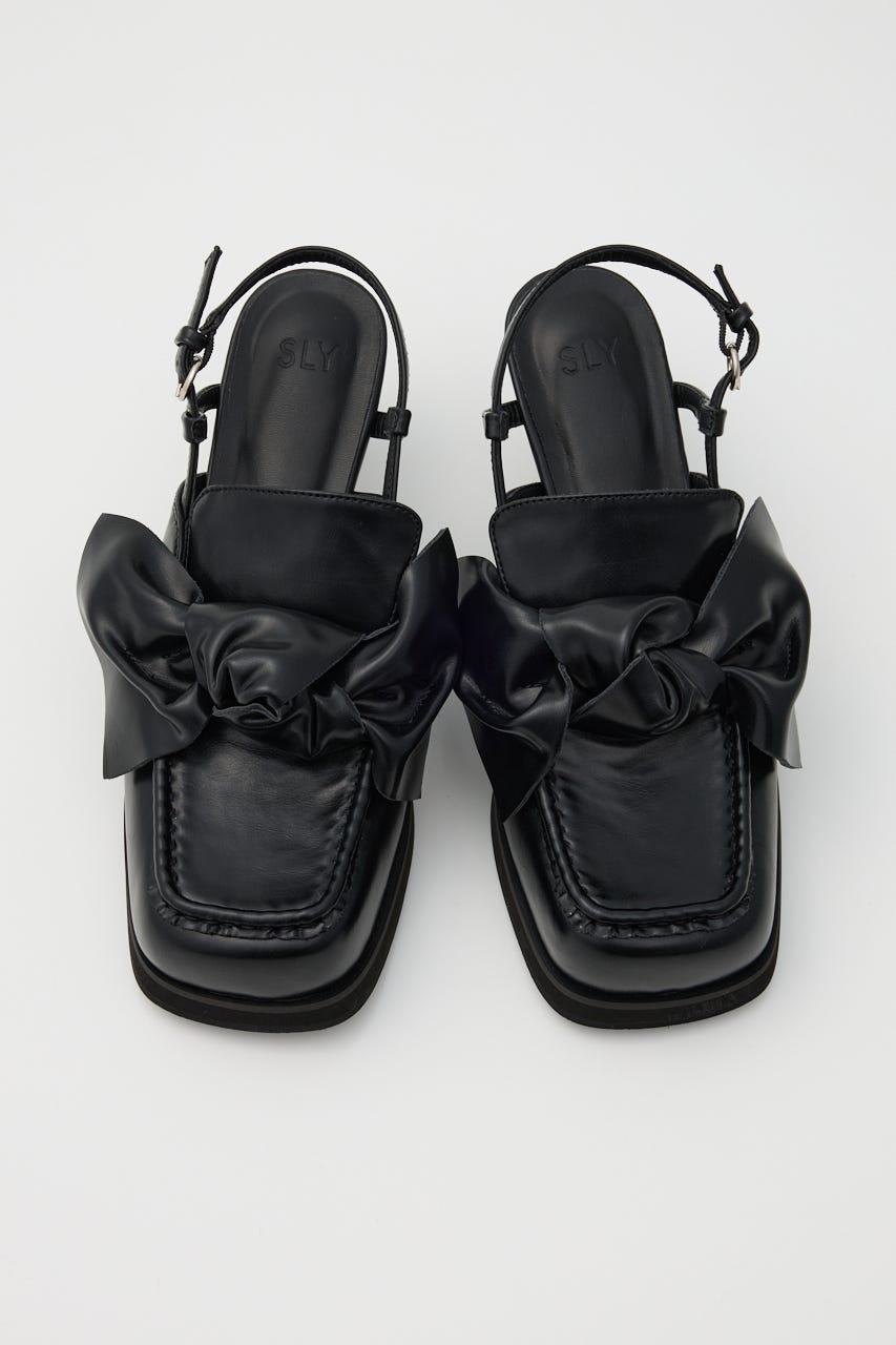 SLY | RIBBON HEELED LOAFERS (サンダル ) |SHEL'TTER WEBSTORE