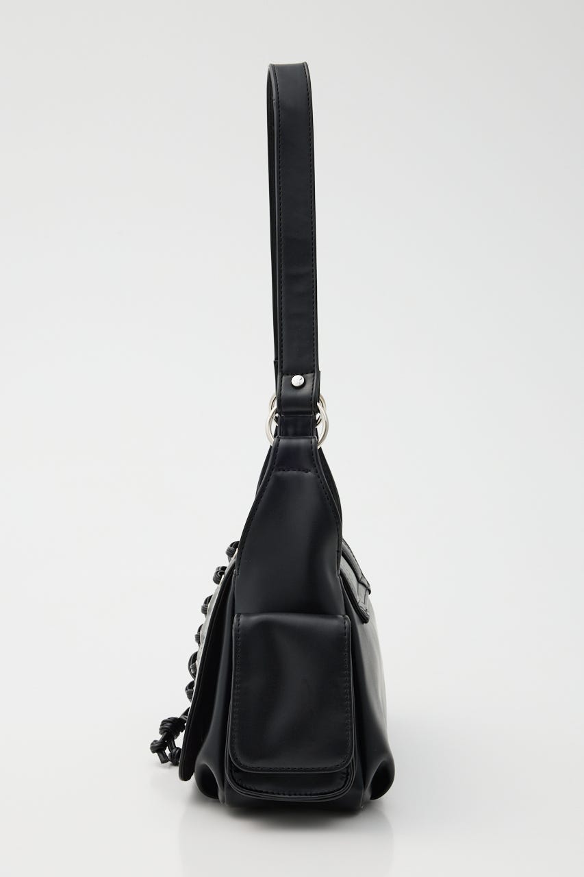 SLY ブラック ショルダーバッグ SLY ショルダーバッグ バッグ 「再入荷」GATHER STRING BAG