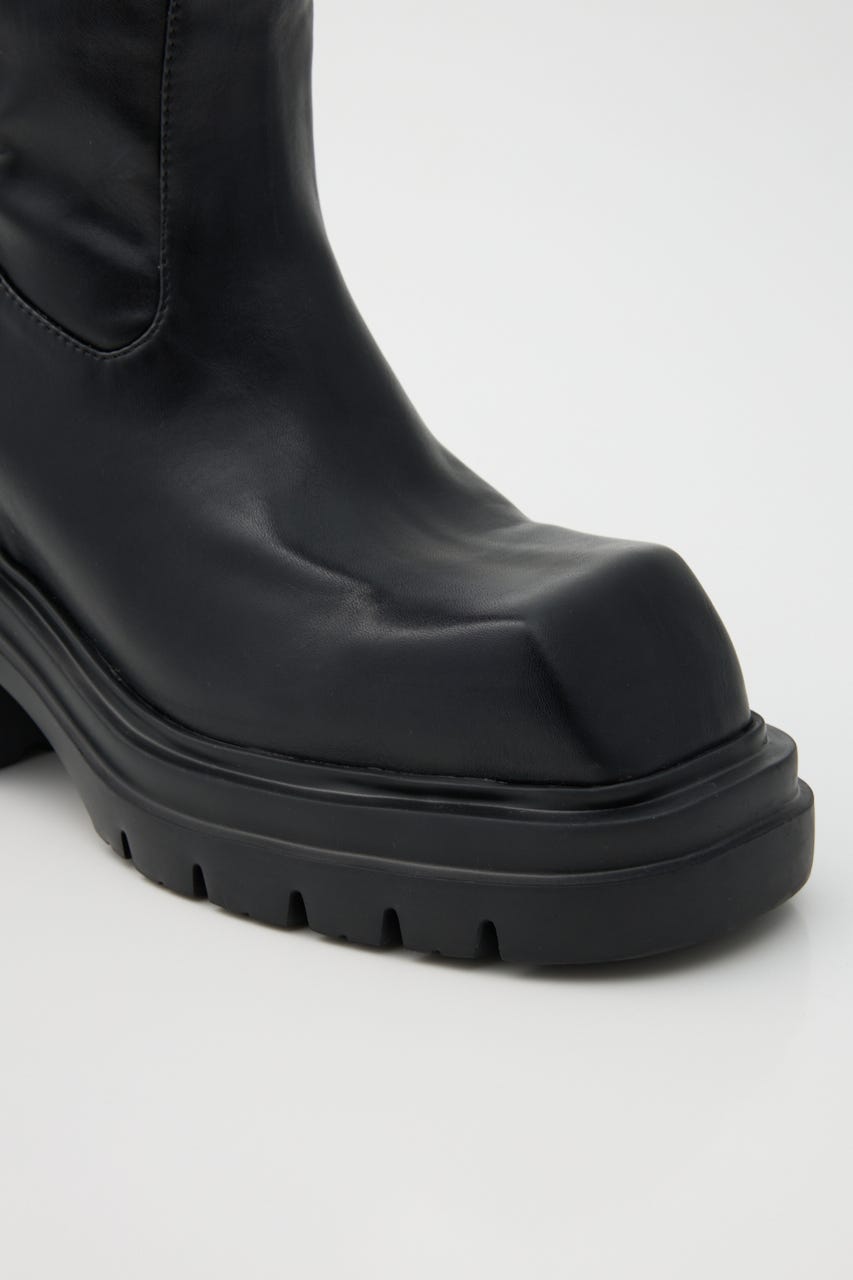 SLY | SQUARE TOE KNEE ブーツ (ブーツ ) |SHEL'TTER WEBSTORE